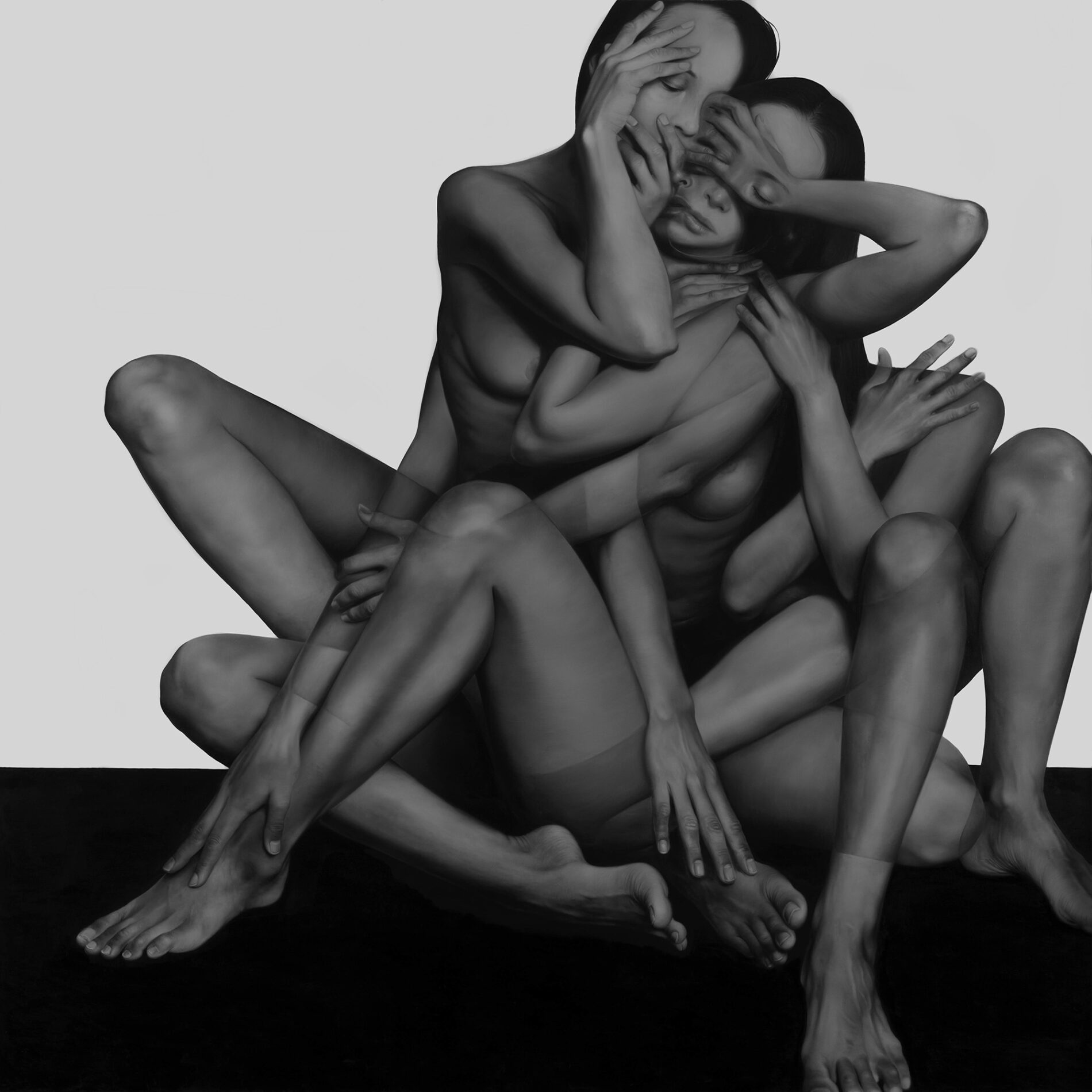 80” x 80” / 213 x 213 cm | Oil on canvas | Collection of the artist