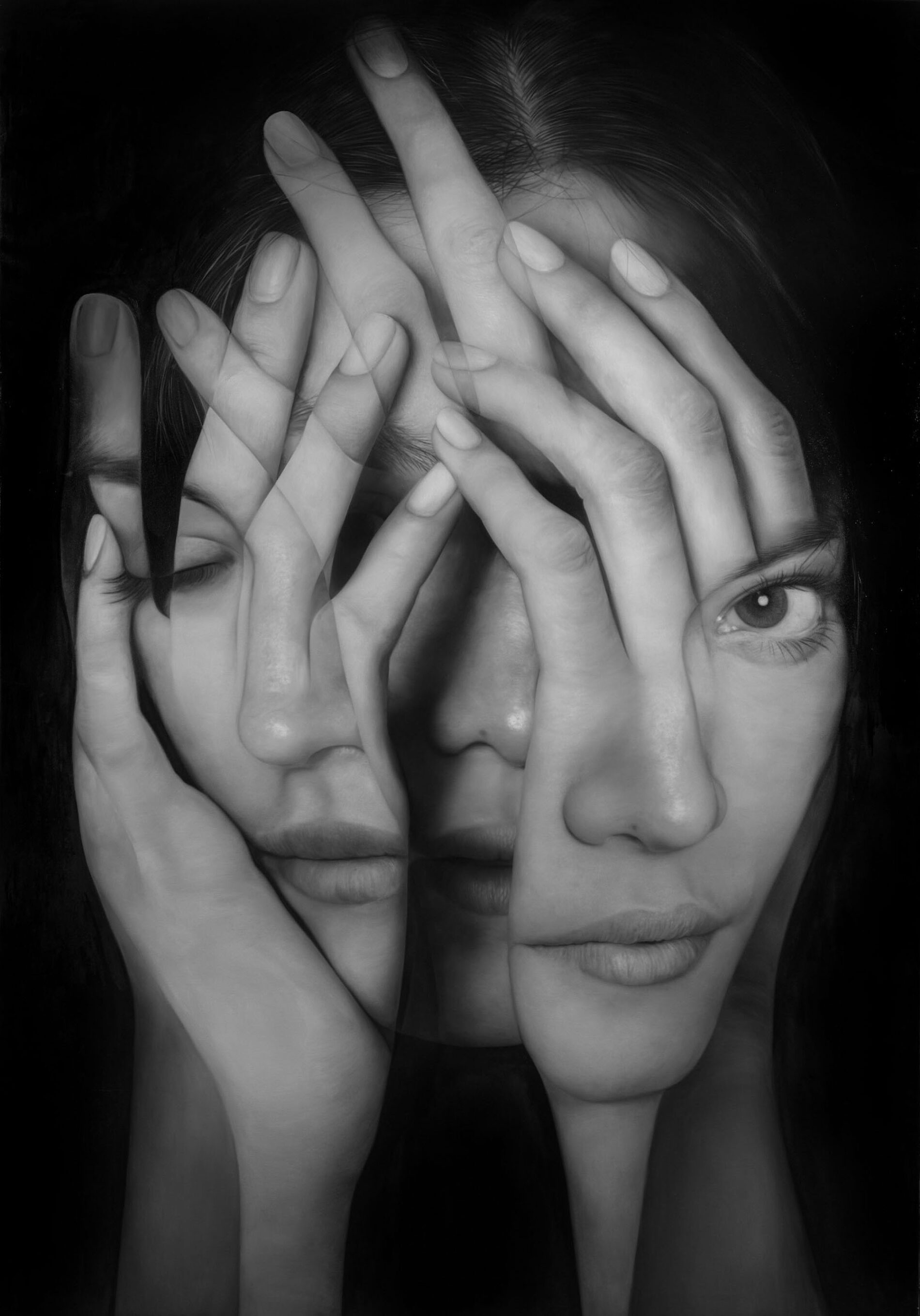 100” x 70” / 254 x 178 cm | Oil on canvas | Private collection